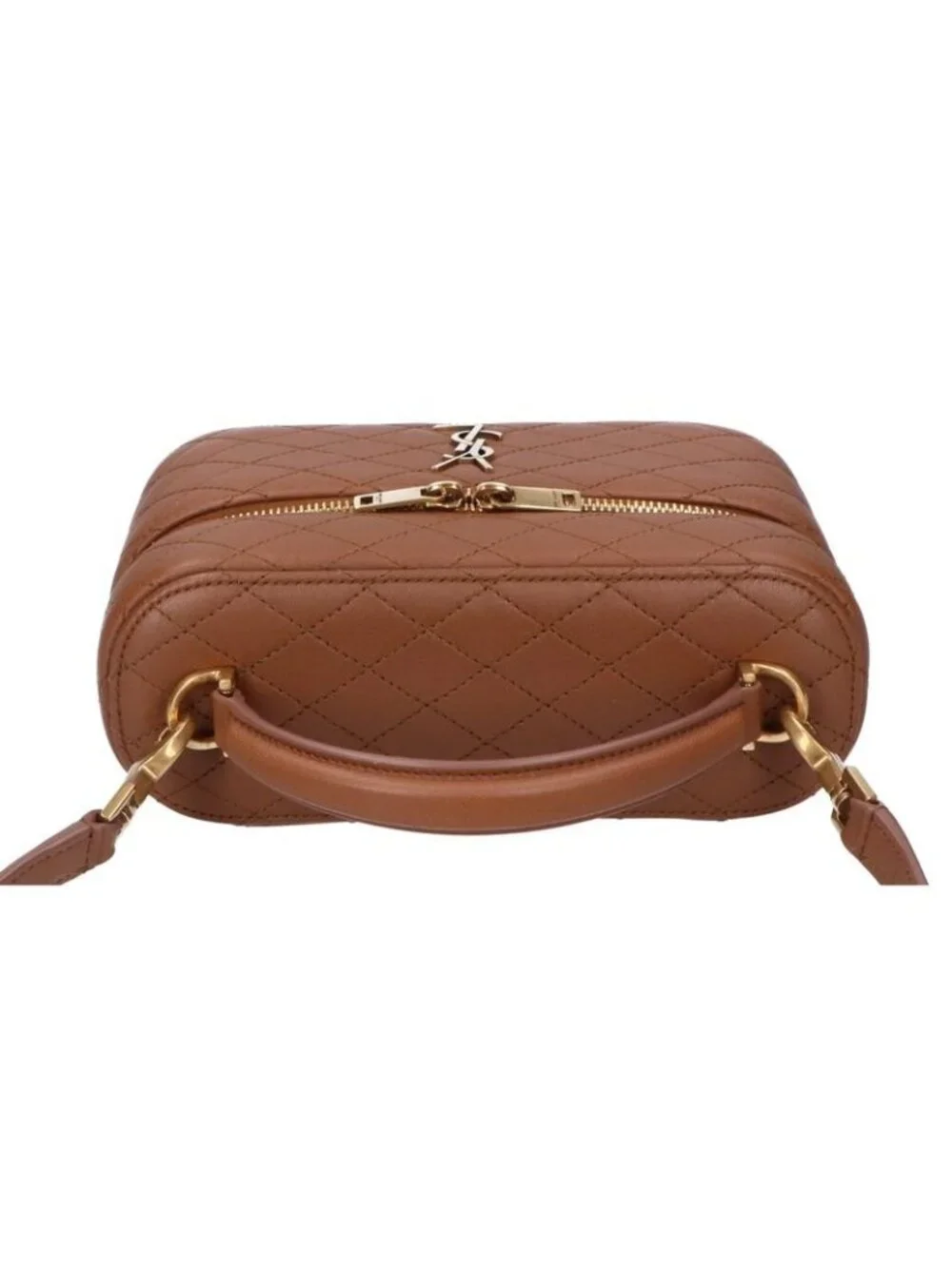 ★SOLD★ Saint Laurent Paris Lambskin Gabby Vanity 2-Way Bag - Picture 6 of 8